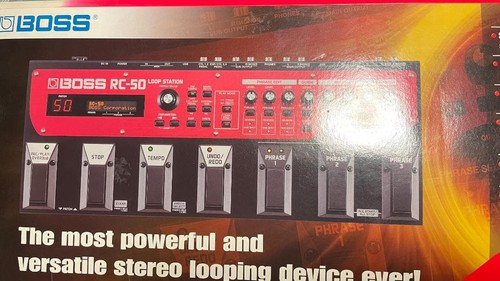 Boss loop station - boss, rc-50