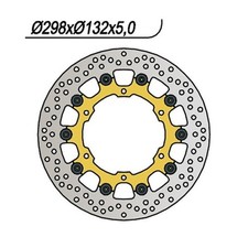 FRONT RIGHT - LEFT BRAKE DISC