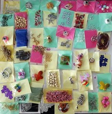 STOCK LOTTO mix SPRING KIT STARTER BIGIOTTERIA  perle minuteria 