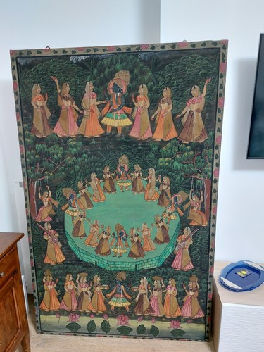 Dipinto krishna batik - di,