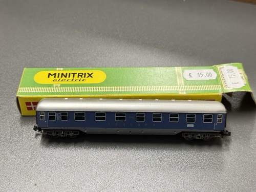 Minitrix carrozza touropa - touropa, db