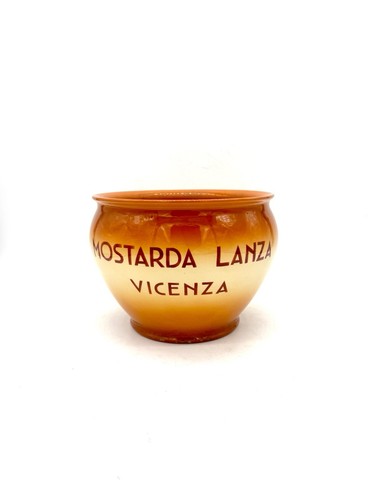 Vaso contenitore mostarda - vaso,