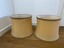 Coppia di paralumi in tessuto - Diametro max 41 cm - usati in ottime condizioni