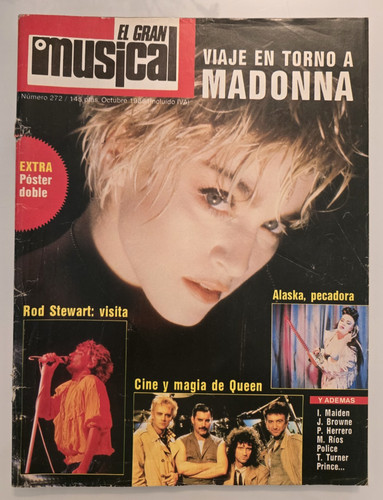 Madonna very rare newspaper - -,