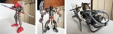 Lotto Lego Bionicle - Turahk 8592 - Makuta 8593 - Takanuva 8596 | anno 2003