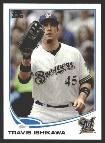 Travis ishikawa 2013 - travis, topps