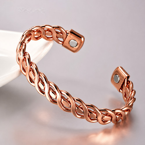 Bracciale magnetico rame - , puro