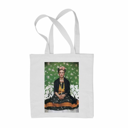 Frida kahlo fiori borsa grande - frida,