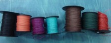 FILO IN COTONE CERATO PER HOBBISTICA BRACCIALI COLLANE - VARI COLORI -  METRI 3