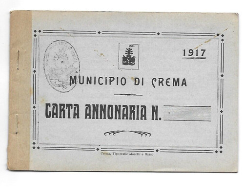 Municipio crema 1917 - di,