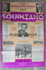 RR Manifesto Squinzano Concerto Bandistico 1982 Lecce Puglia