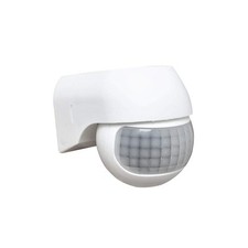 Sensore Di Movimento Pir Rilevatore Crepuscolare Infrarossi 180 Bianco Faro
