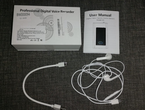 Registratore audio spia - da, 16