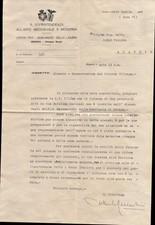 DOC X ALASSIO 1928 - R. SOPRINTENDENZA ALL'ARTE MEDIOEVALE E MODERNA LIGURIA -