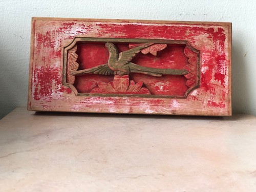 Pannello legno intagliato - , a