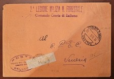 Busta 1944 Venezia Belluno RSI
