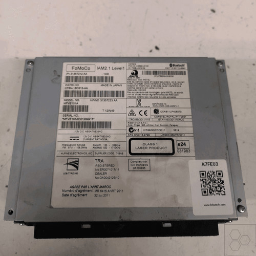 36001114 autoradio volvo v40 - autoradio,
