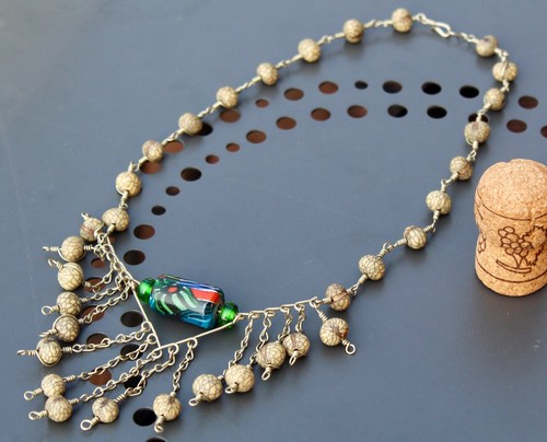 Collana brasiliana fatta - collana,