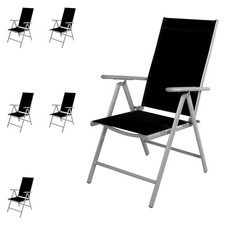 6 pezzi sedia da giardino