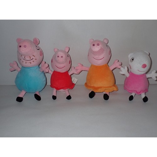 Lot peppa pig - plush, stuffed