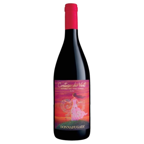 Vino rosso donnafugata contesa - vino,