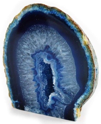 Geode agata blu pezzo - geode, di