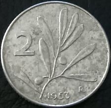 Italia Moneta 2 Lire 1953