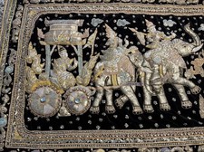 Grande arazzo Kalaga birmano