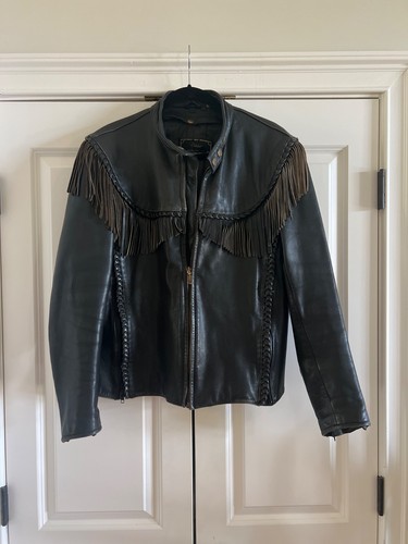 Giacca pelle vintage