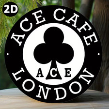 ACE CAFE LONDON Targa rotonda