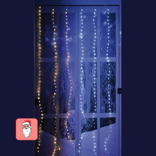 Tenda balcone 264 led - tenda,