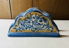 Portatovaglioli In Ceramica Di