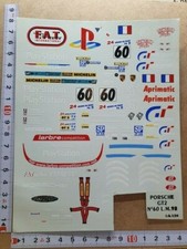 DECALS 1/24 PORSCHE GT2 - #60