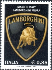 2007 italia repubblica Lamborghini Miura MNH