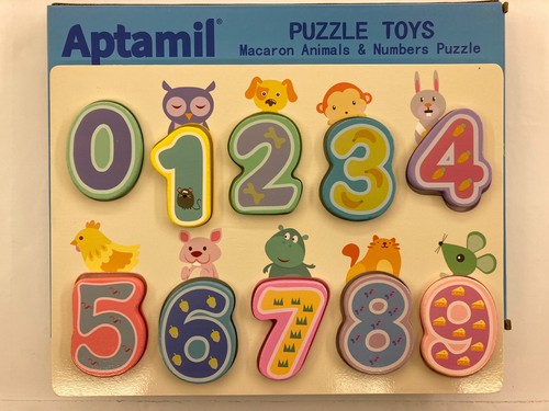 Puzzle legno con - legno, lettere
