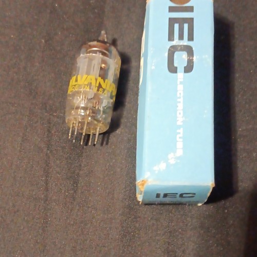 Sylvania 12ax7a ecc83 tubo - ecc83,