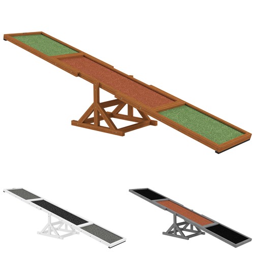 Pawhut wooden dog - pawhut,