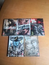 GreenG BLOOD SERIE COMPLETA 5 FUMETTI DELUXE MASASUMI KAKIZAKI PLANET MANGA ITA