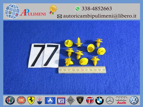 Clip bottone molletta pz - clip, 10