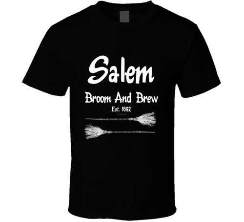 Maglietta salem scopa birra - maglietta,
