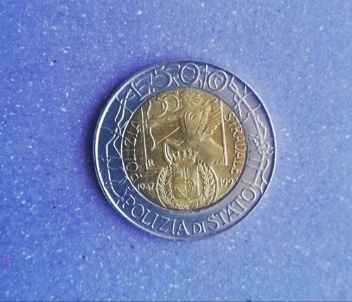 500 lire polizia stato 1947 - polizia,