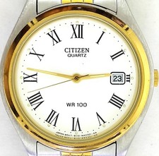 SPLENDIDO OROLOGIO CITIZEN ORE FELICI, 6110-S50419 HST, BRACCIALE ACCIAIO, 100 M