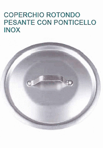 Coperchio rotondo alluminio - rotondo, in