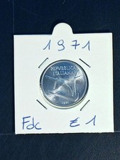 MONETA   REPUBBLICA ITALIANA  10 LIRE 1971 FIOR DI CONIO VEDI FOTO LEGGI NOTE