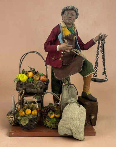 Fruttivendolo 27cm presepe