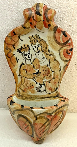 Acquasantiera ceramica - acquasantiera,