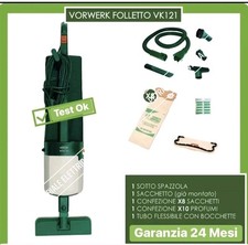 FOLLETTO VK 121 CON SPAZZOLA SACCHETTI E PROFUMI GR 24 MESI CUNEO NEGIZIO FISICO
