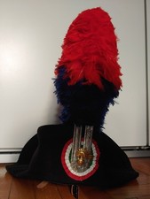 CARABINIERe uniforme lucerna berretto feluca cappello pennacchio maresciallo