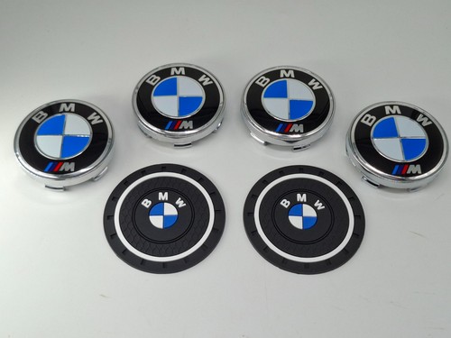 Coprimozzi borchie auto bmw - 4,