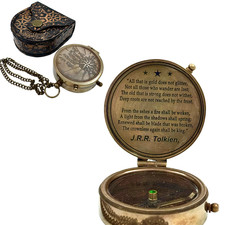 Bussola ottone con - bussola,